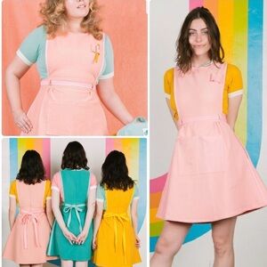 Big Bud Press Shop Girl Apron Dress, size XL, GUC